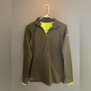 Nike Pro Dri-Fit 3-quarter zip long sleeve- Size Medium